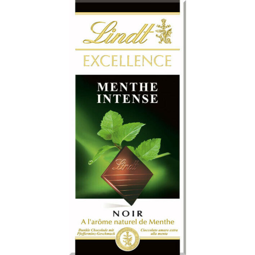 Lindt Excellence шоколад тёмный с мятой 100 г