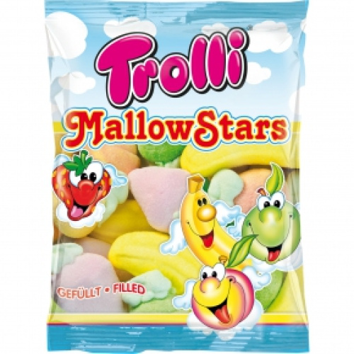 Trolli Mallow Stars Mix конфеты 150 г
