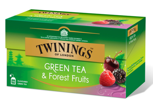Чай зеленый Twinings Лесные фрукты 25x1,5 г 