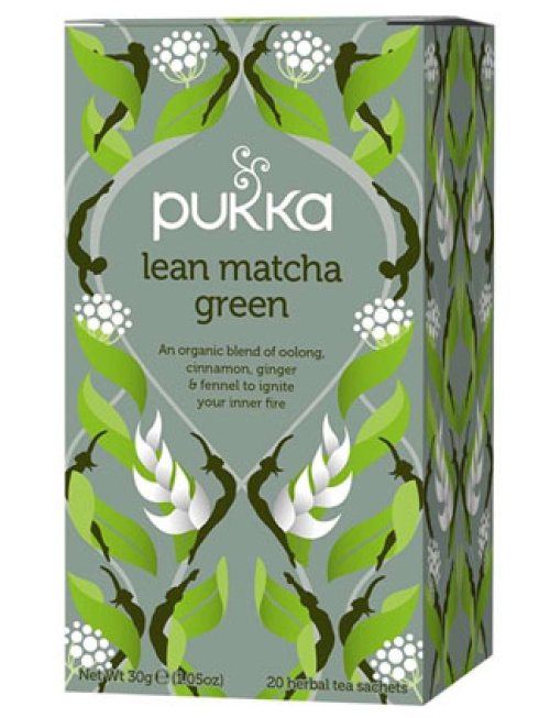 Pukka Lean Matcha зеленый пакетированный чай 20 шт.  