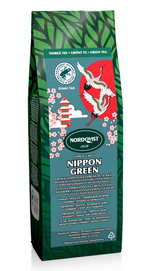 Nordqvist Nippon Ароматизированный зелёный листовой чай 100г