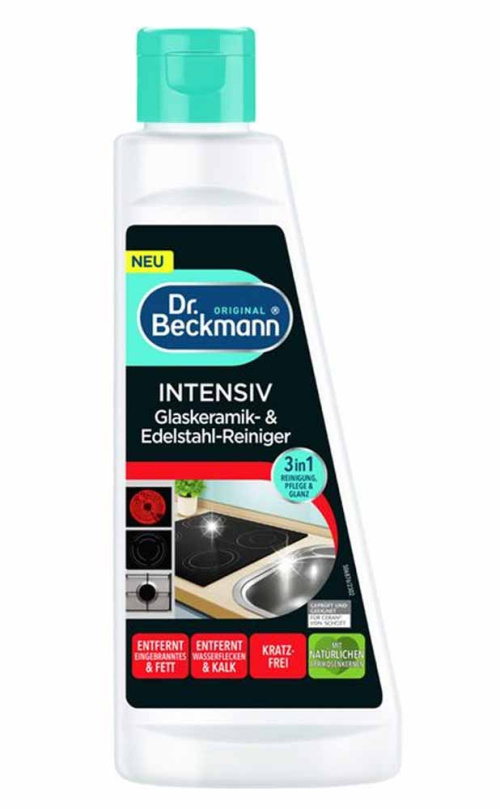 Dr. Beckmann Интенсивное чистящее средство для стеклокерамики и нержавеющей стали 250 мл