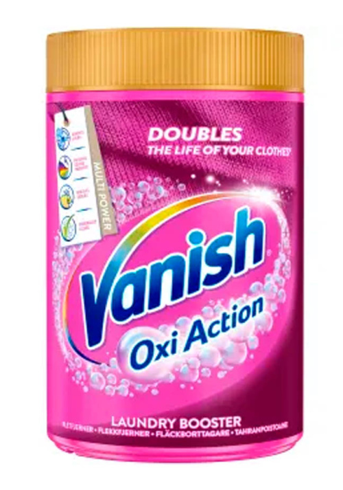 Пятновыводитель Vanish Oxi Action 940г - универсальный
