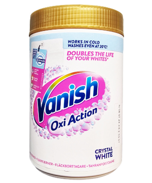 Vanish Oxi Action Пятновыводитель для белого белья 630гр.