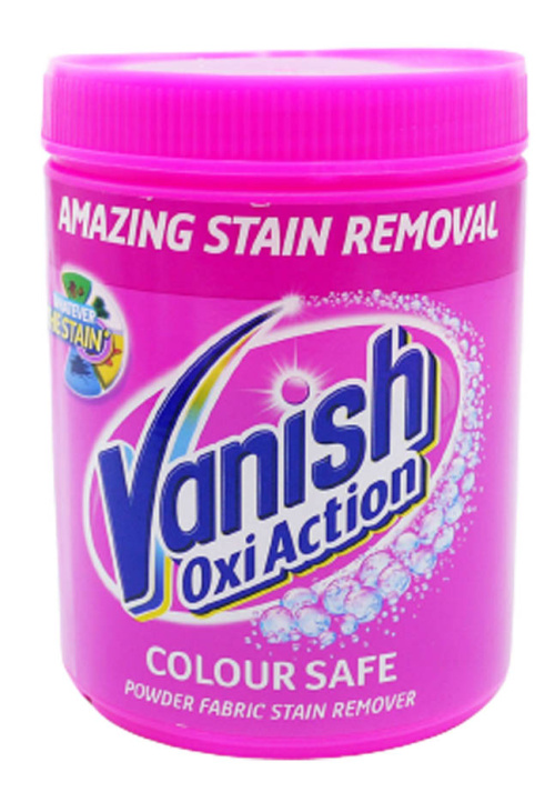 Vanish Oxi Action Powder Pink Пятновыводитель 940г