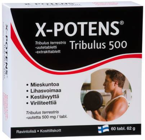 X-potens Tribulus 500 60 таблеток