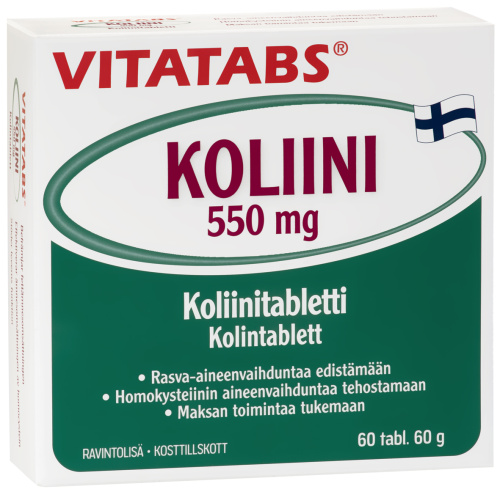 Vitatabs витамины холин для метаболизма 60 таблеток