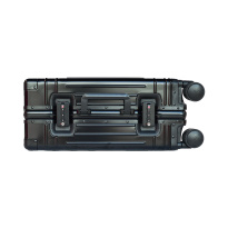 Alezar Lux Алюминиевый чемодан, размер 20, черный 
